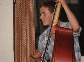 Trent on Doublebass